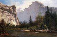 Thomas Hill - Royal Arches and Half Dome Yosemite